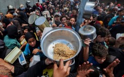 The UN said it collected and begun distributing aid in Gaza