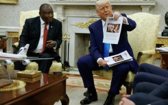 US President Trump made unfounded claims about South Africa during an appearance with its President Cyril Ramaphosa