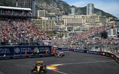 Norris leads Leclerc in the jewel in the F1 calendar