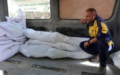 Dozens were killed in Gaza on Monday in Israeli air strikes, as mediators put forward a new ceasefire proposal