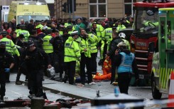 Emergency services treat members of the public in Liverpool