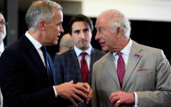 Canada's Prime Minister Mark Carney (L) has said he intends to use the visit of Britain's King Charles III to highlight Canada's sovereignty