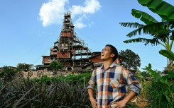 Chen Tianming refused to leave his village, which was mostly razed to build a tourist resort