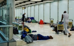 A recent survey by a Catholic charity found that more than 400 people were sleeping rough in Madrid's airport
