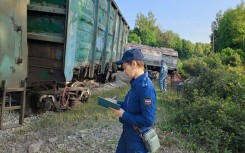 Authorities say the bridge collapses were caused by "blasts"