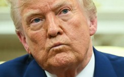 US President Donald Trump hit out at predecessor Joe Biden, saying the Democrat "should have stopped Iran a long time ago from 'enriching'"