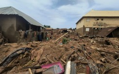A flash flood in Mokwa, Nigeria, destroyed more than 250 homes, authorities said