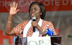Former first lady and presidential candidate Simone Ehivet Gbagbo said conditions for a 'peaceful, calm election' had not been met