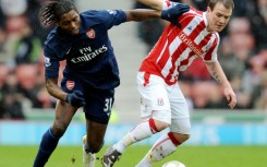 Former Arsenal player Jay Emmanuel-Thomas (left) was jailed on Thursday for his role in a drug smuggling plot