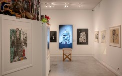 Artist Christophoros Katsadiotis's solo exhibition is at the Benaki Museum in Athens