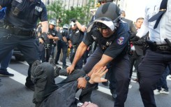 Police made arrests in New York as protests spread from Los Angeles
