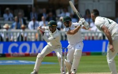 South Africa opener Aiden Markram (C) on his way to a match-winning 136 against Australia in the World Test Championship final