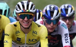 Tadej Pogacar successfully held onto the yellow jersey as he cruised in third in the final stage of the Criterium du Dauphine on Sunday