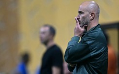 Chelsea coach Enzo Maresca during his team's game against Los Angeles FC in Atlanta on Monday