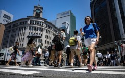 The weather was headline news in the country