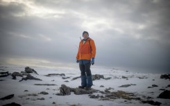 In winter, staff venture out armed and in pairs in case polar bears