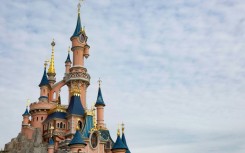 The man is suspected of hiring the theme park before it opened to the public for the staged wedding event