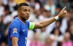 Kylian Mbappe in action for France in the Nations League against Germany earlier this month