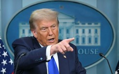 US President Donald Trump holds news conference on Supreme Court decisions