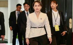 Hsiao Bi-khim was vice president-elect at the time of her visit to the Czech Republic