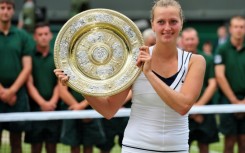 Former Wimbledon champion Petra Kvitova
