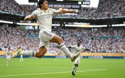 Spanish forward Gonzalo Garcia scored his third goal of the tournament as Real Madrid beat Juventus to reach the Club World Cup quarter-finals.
