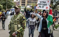 Protesters have been calling for an end to police violence