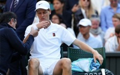 Jannik Sinner's participation at Wimbledon has been thrown into doubt by an elbow injury