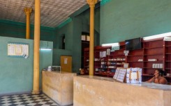 Cuban pharmacy shelves are bare