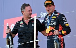 Max Verstappen (right) has won the past four Formula One drivers' titles under the leadership of Christian Horner