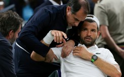 Grigor Dimitrov suffered more injury heartbreak at Wimbledon