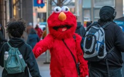 Around 650,000 users follow Elmo, the fuzzy red monster who teaches his young audience about kindness and patience