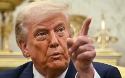 US President Donald Trump lashed out at Federal Reserve Chair Jerome Powell but said he was not likely to fire the central bank leader for now