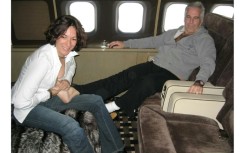 Disgraced late US financier Jeffrey Epstein -- shown with his former associate Ghislaine Maxwell -- is the object of powerful conspiracy theories in President Donald Trump's political movement