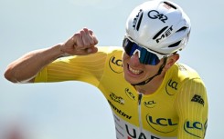 Slovenian rider Tadej Pogacar won for a second straight day