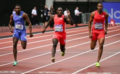Oblique Seville stunned Noah Lyles in the 100m at the London Diamond League meeting
