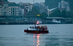 Rescuers are searching for five people still missing on Sunday after a boat capsized in Vietnam