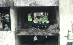 Scene of Bangladesh fighter jet crash as death toll rises to 27