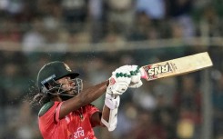 Bangladesh's Jaker Ali rescued his team from a rough start, scoring a 48-ball 55