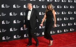 Trump attended the opening night of 'Les Miserables' at the Kennedy Center with First Lady Melania Trump
