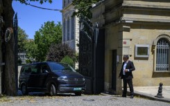 European diplomats were seen leaving the Iranian consulate after several hours inside