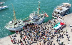 The Israeli navy has brought the Handala to the port of Ashdod