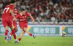 Florian Wirtz scored his first goal for Liverpool in Wednesday's pre-season friendly against Yokohama F. Marinos in Japan