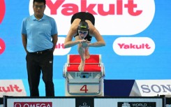 Marrit Steenbergen won the women's 100m freestyle title at the world swimming championships in Singapore