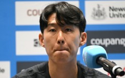 Son Heung-min during a pre-match press conference in Seoul on August 2, 2025