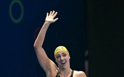 Australia's Meg Harris won the women's 50m freestyle at the world championships in Singapore on Sunday