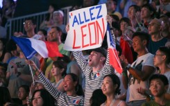 French swimmer Leon Marchand arrived in Singapore hoping to smash Ryan Lochte's 200m IM world record -- and did just that