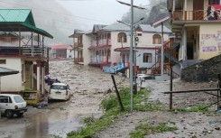 Rescue teams deployed to India's Uttarakhand state where flash flooding washed out a town in the tourist region of Dharali