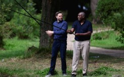 Lammy and Vance went fishing at Chevening House