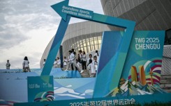 Volunteers at the World Games in Chengdu